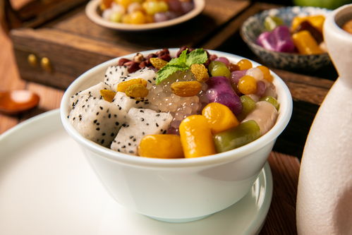 清凉一夏 芋圆西米水果捞的甜蜜视觉盛宴